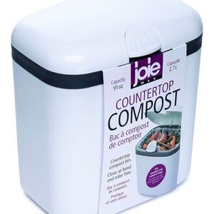 Joie White Compost Bin